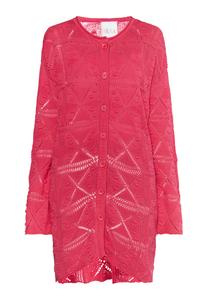 Толстовка IZIA Long Cardigan, розовый