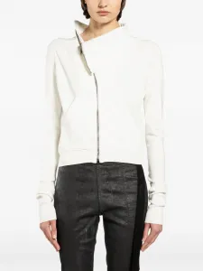 Горный свитер на молнии Rick Owens Drkshdw, белый