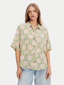 Рубашка regular fit Beach Nostalgia ERJWT03665 Roxy, зеленый