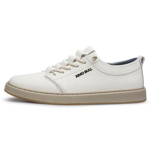 Мужские низкие скейтерские кроссовки XIMO BULL, экрю