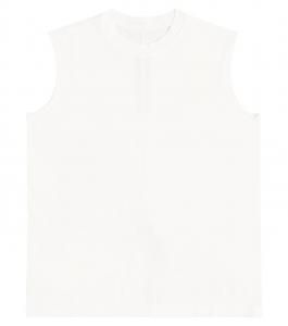 Майка из хлопкового джерси Rick Owens, белый