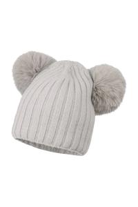 Детская шапка с шерстью HANDI IIA Jamiks, серый