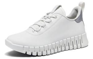 Кроссовки ecco GRUUV Leather Sneakers, белый