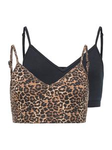 ONLY GIRLS Бралетте 'KOGLOLA' в цвете коричневый, черный