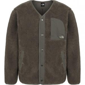 Пальто с бархатистой текстурой, унисекс The North Face, темный бежевый