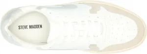 Кроссовки Steve Madden Mens Centre, белый/серебристый