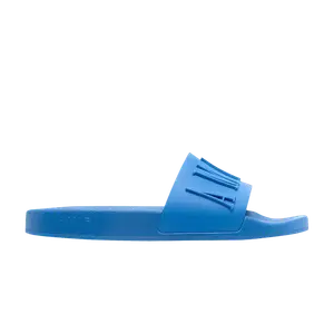 Кроссовки Amiri Logo Pool Slide Royal Blue, синий
