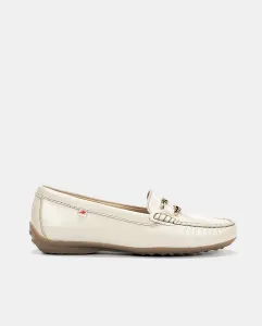 Женские кожаные мокасины с отделкой Fluchos, натуральный