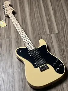 Fender MIJ FSR Collection Traditional 70s Telecaster Deluxe с грифом из клена в цвете Vintage White JD23030561