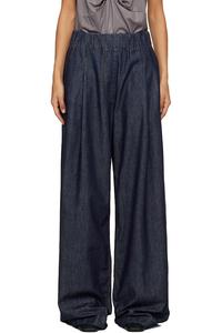 Dries Van Noten Синие джинсы с широкими штанинами