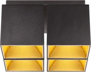 Светильник потолочный Nordlux Ethan, черный