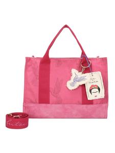 Сумка-шоппер Fritzi x Frida Kahlo 40 см розового цвета Fritzi aus Preußen
