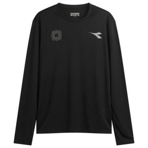 Футболка с графическим изображением отсутствия руководства X Diadora, черный