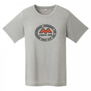 Обычная футболка женская MONTBELL, светло-серый