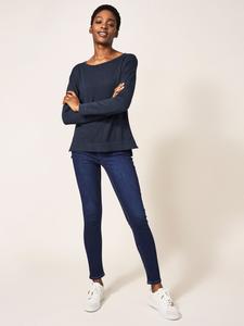 Джемпер White Stuff Olivia, темно-синий, Франция