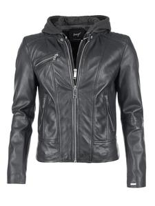 Кожаная куртка Maze Mico, цвет black/black