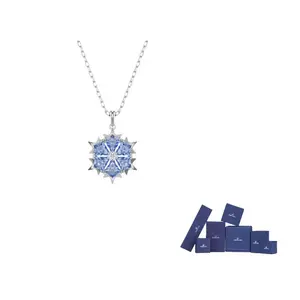 Волшебный снежинка кристалл кулон Swarovski