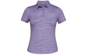 Рубашка поло женская фиолетовая Under Armour