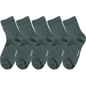 Мужские носки Mid Calf WARRIOR, 5 серый зеленый[5 pack]
