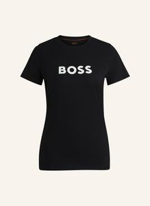 Футболка c_elogo_5 стандартного кроя BOSS, черный