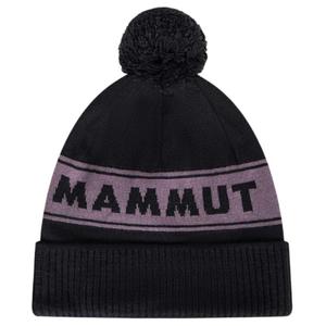 MAMMUT Шерстяная вязаная шапка унисекс разноцветная, Black-Twilight Mountain Purple