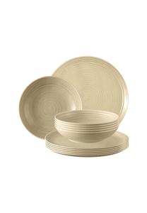 Сервиз столовый Seltmann Weiden Terra, 12 предметов, бежевый