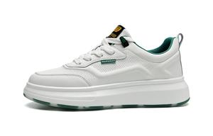 HLA Низкие скейтерские кроссовки мужские бело-зеленые, цвет White Green