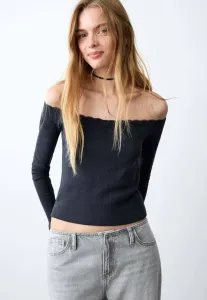 Подростковая футболка с длинными рукавами Mango Kids, Royal Blue