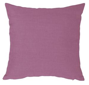 Чехол на подушку 60х60 см, фиолетовый, с легкой структурой, под лен, чехол для декоративных подушек Haus und Deko