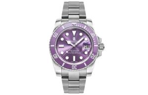 Bape Type 1 Bapex часы серебристые/фиолетовые A BATHING APE