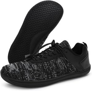 Мужские кроссовки для бега, прогулок и походов. Легкие дышащие спортивные туфли с мягкой подошвой для скалолазания, ходьбы, занятий в спортзале и повседневной носки Qacksv, темно-серый