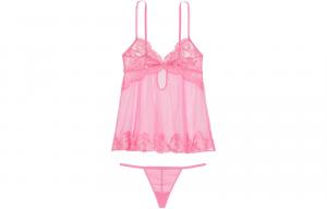 VICTORIA'S SECRET Пижамный комплект Женский Персиковый розовый