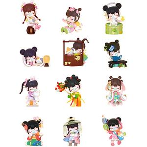 Rolife Nanci Akane The Year Of The Golden Hairpin Collection слепая коробка товары одиночная мистери-бокс/полная коробка 12 шт