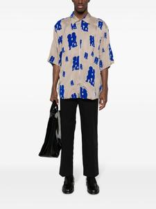 Acne Studios прямые брюки строгого кроя, черный