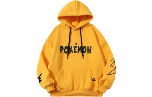 Толстовка Pokemon Unisex VEIDOORN, Стиль Пикачу Белая