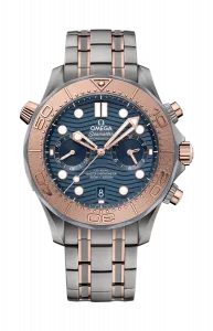 Часы seamaster diver 300m co axial master chronometer chronograph 44 мм Omega