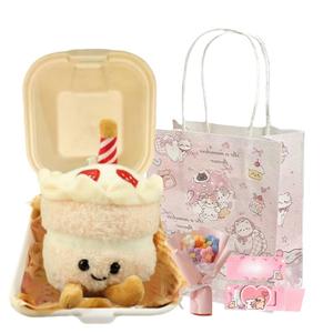 Очаровательные плюшевые куклы-подвески для торта высотой 9см MENGXIAOZAI