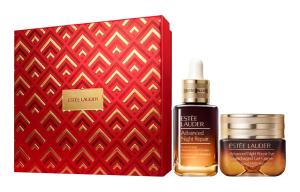 ESTEE LAUDER Yashilandai 2024 рождественский лимитированный набор маленькая коричневая бутылочка уход за кожей лифтинг увлажнение восстановление 15мл+30мл/15мл+50мл