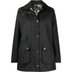 Куртки и пальто женские BARBOUR, зеленый