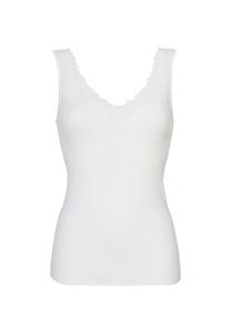Майка с V-образным вырезом женственный смысл Calida, белый