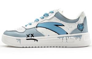 Кеды мужские, обувь для скейтбординга низкая белый/синий Anta