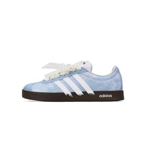 Adidas Кроссовки для скейтбординга VL COURT 2.0 с амортизацией, износостойкие, низкие, унисекс, светло-голубые