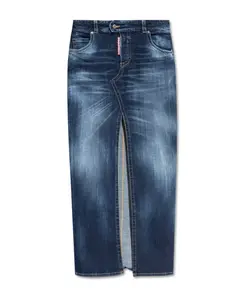 Джинсовая юбка Dsquared2, синий