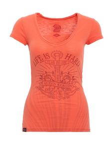 Рубашка оранжевого цвета Queen Kerosin