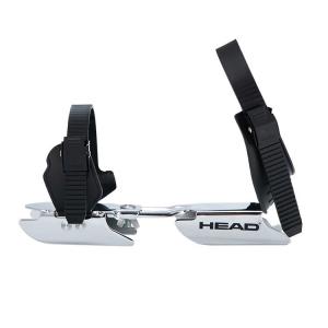 HEAD Детские коньки для фигурного катания, серебристые, регулируемый размер 25-35