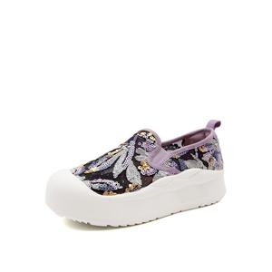 Лоферы женские Joy&Mario, фиолетовый