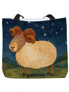 Mr. & Mrs. Panda Школьный рюкзак со знаком зодиака Овен, дизайн без слогана, белого цвета