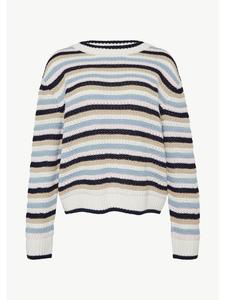 Вязаный свитер в цвете 01G8_белый comma