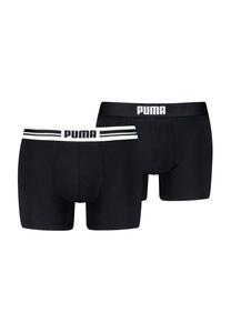 Брюки на каждый день короткие, 2 шт, пояс с логотипом, мужские PUMA, цвет 001 Black/ Black
