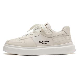 Антискользящие износостойкие низкие скейтерские кеды мужские Ecru BUFFALO BOUND